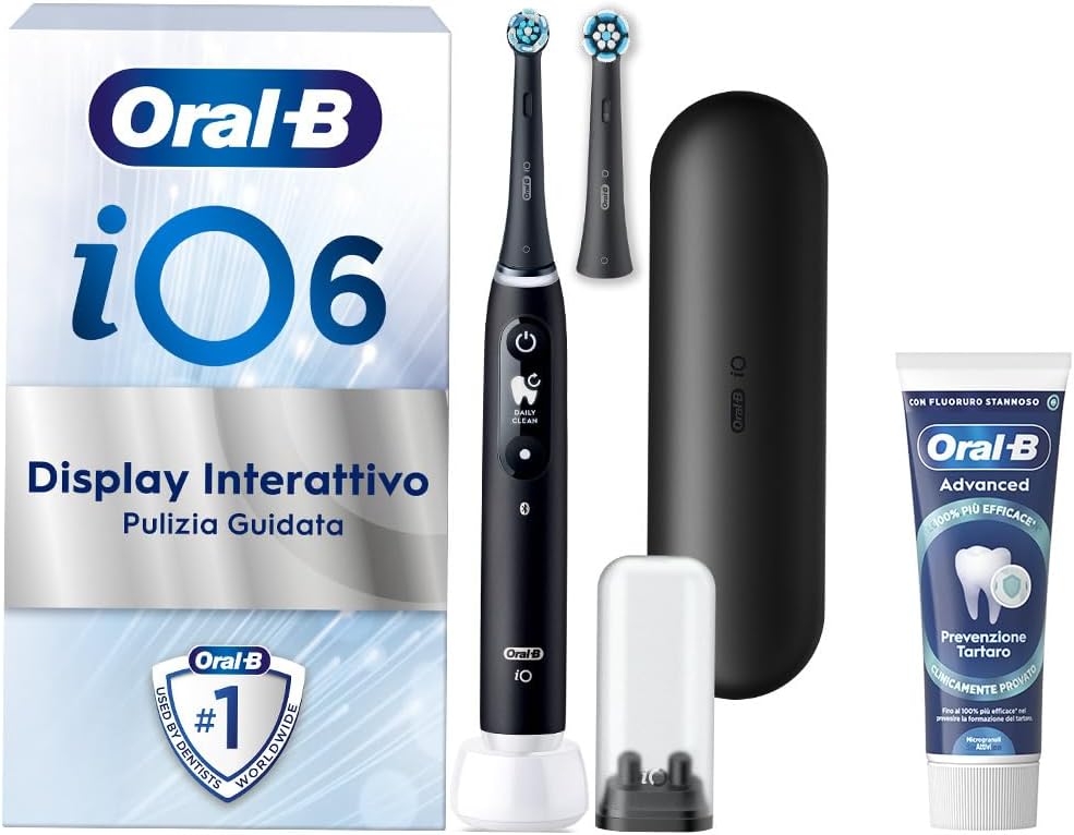Oral-B Spazzolino Elettrico Ricaricabile iO 6N Nero